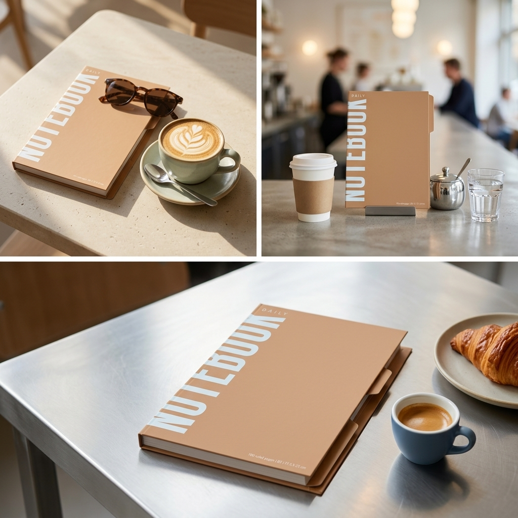 Coconut folder Notebook