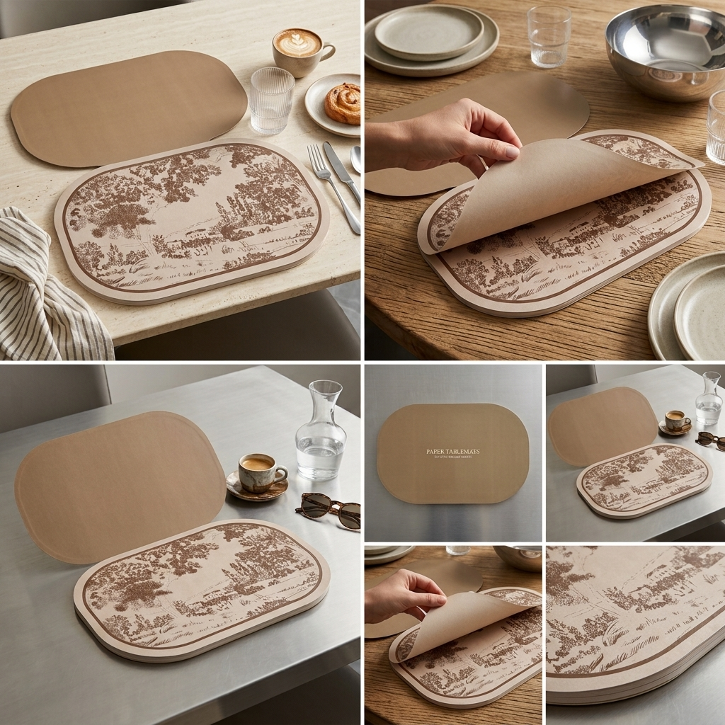Country Paper Tablemats (Set of 50)