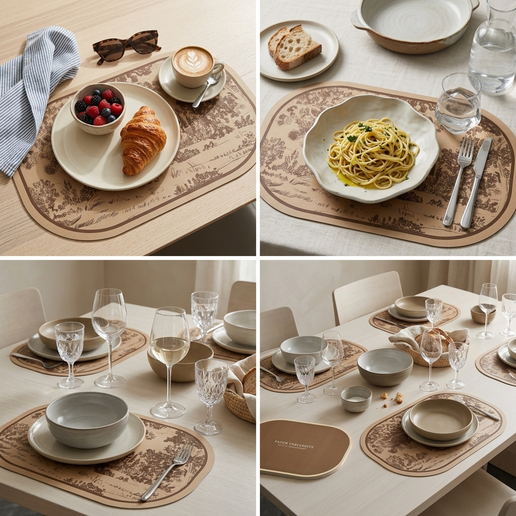 Country Paper Tablemats (Set of 50)