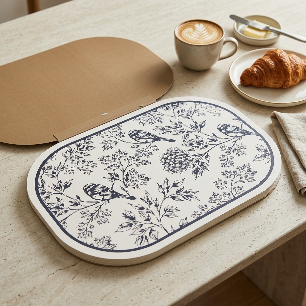 Blue Jay Paper Tablemats (Set of 50)