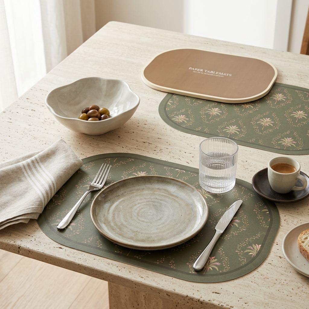 Meadow II Tablemat Book </br> (50 Paper Sheets)