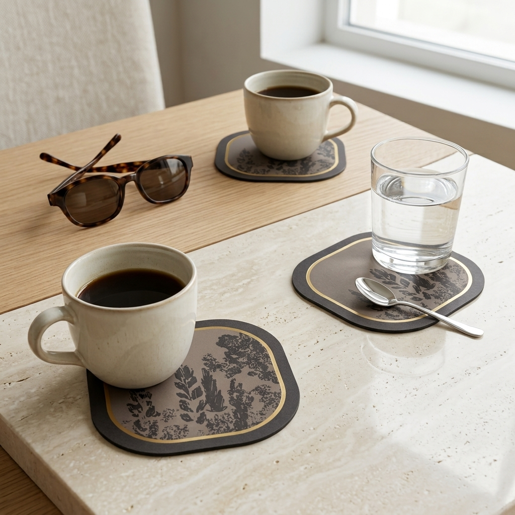 Country Foiled Coasters