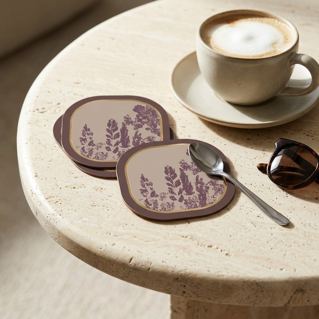 Country I Foiled Coasters