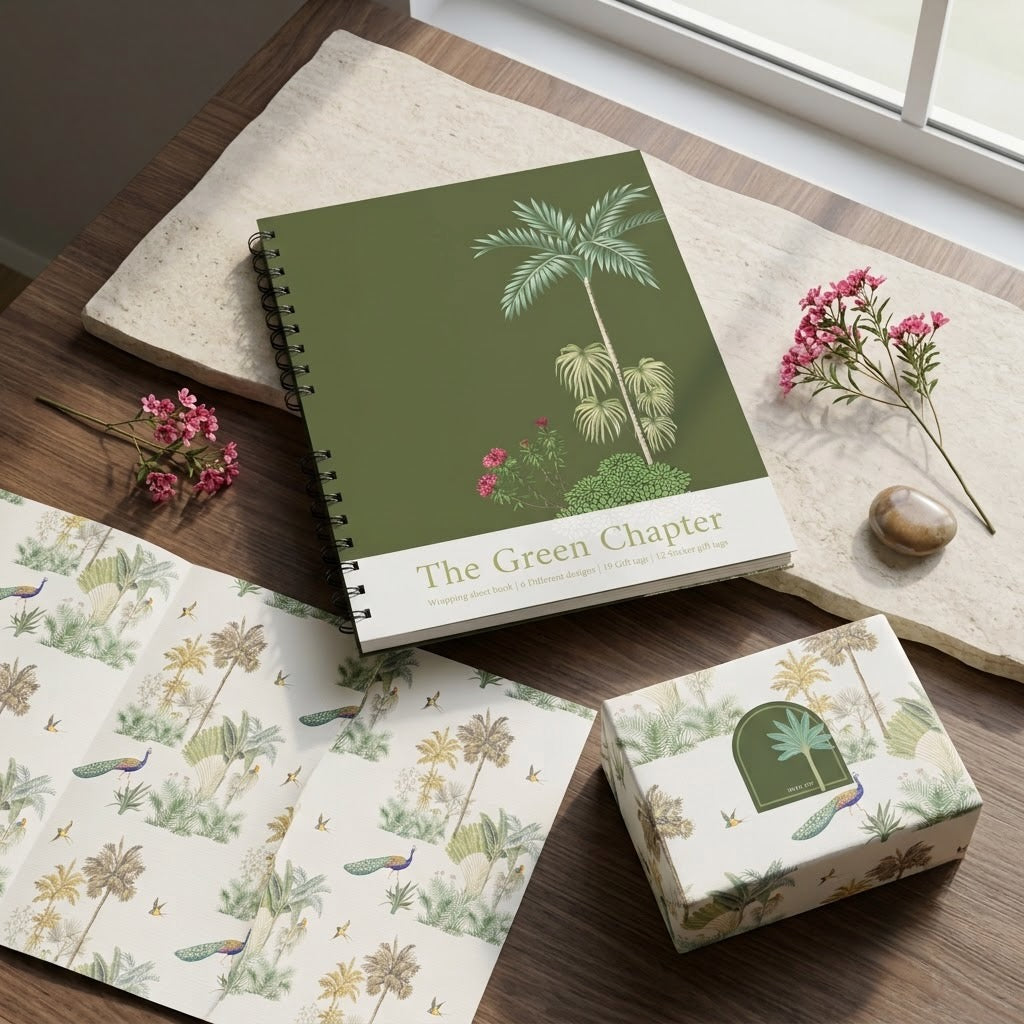 Tropical Wrapping sheet book (12 sheets)