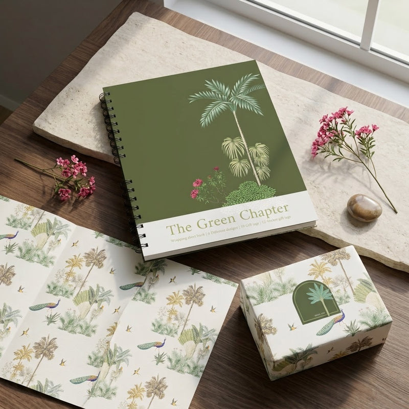 Tropical Wrapping sheet book (12 sheets)