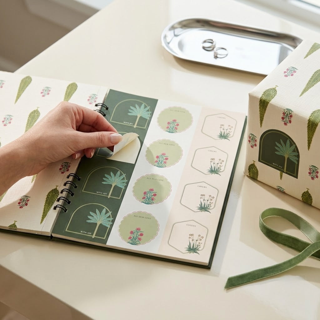 Tropical Wrapping sheet book (12 sheets)