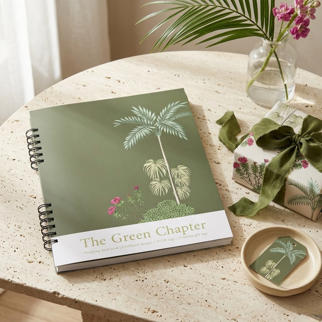 Tropical Wrapping sheet book (12 sheets)