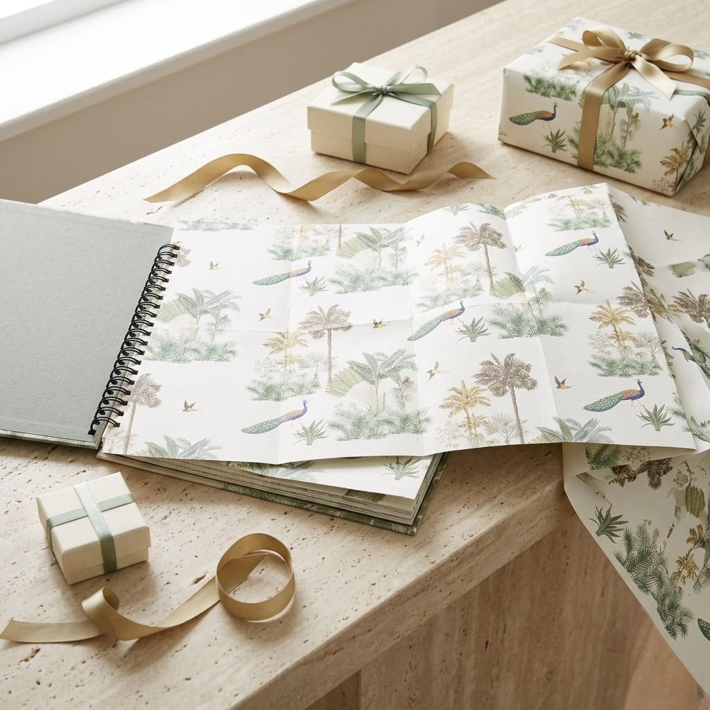 Tropical Wrapping sheet book (12 sheets)