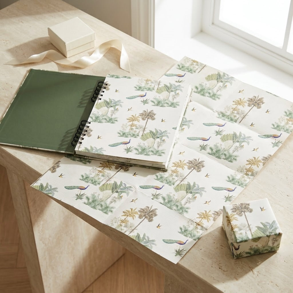 Tropical Wrapping sheet book (12 sheets)