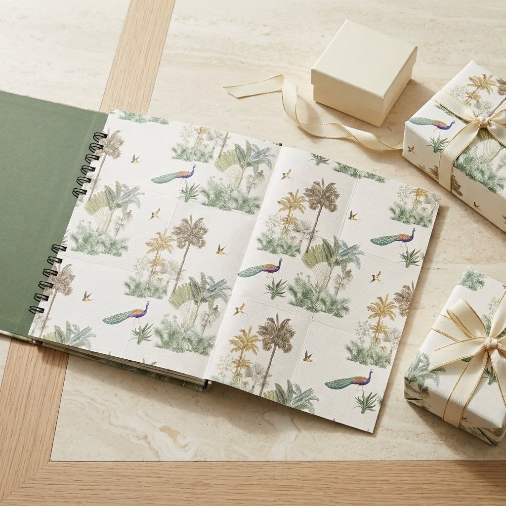 Tropical Wrapping sheet book (12 sheets)