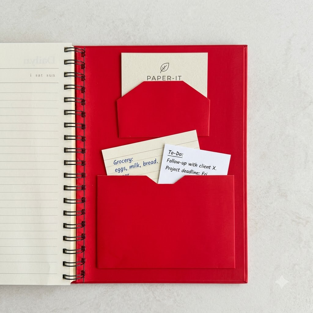 Cherry folder Notebook
