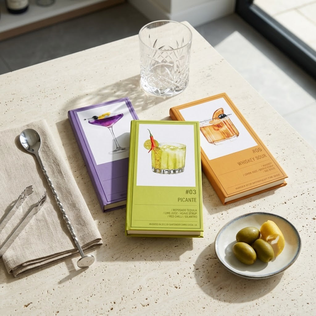 Zest — Cocktail Notepad Trio