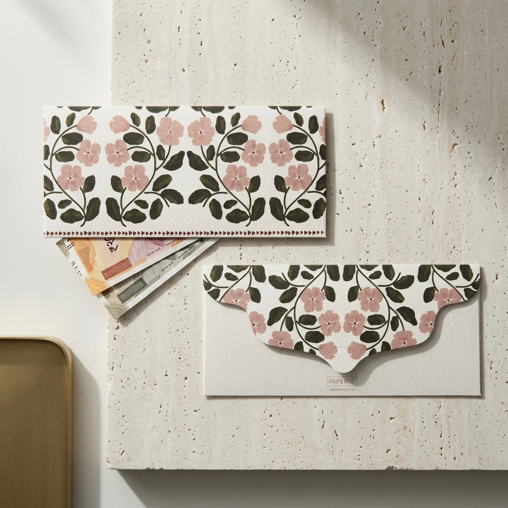 Camellia Money Envelopes