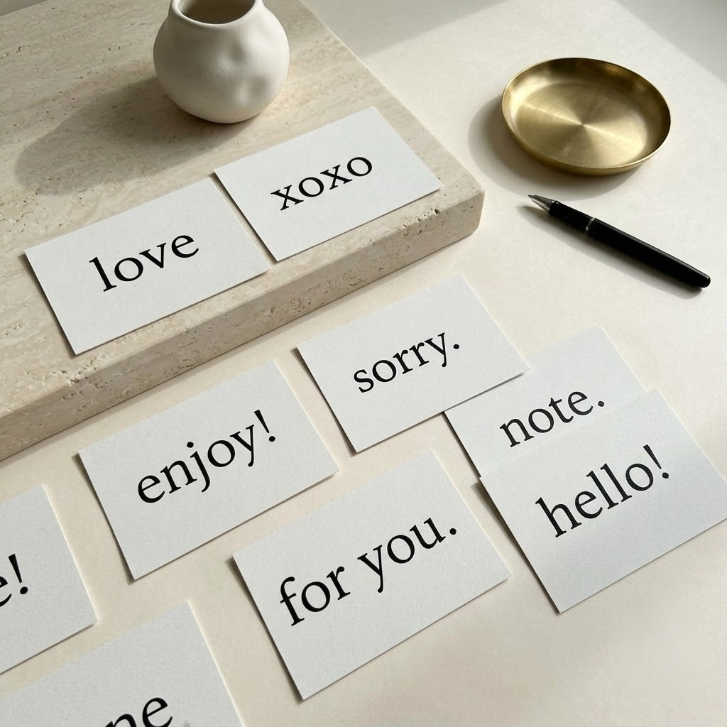 Everyday note cards | Set of 7