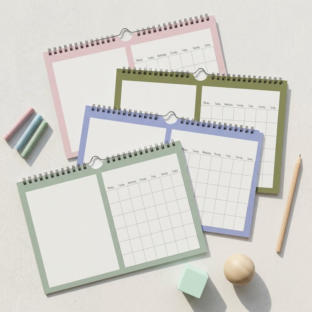 Tiny tales personalised wall calendar