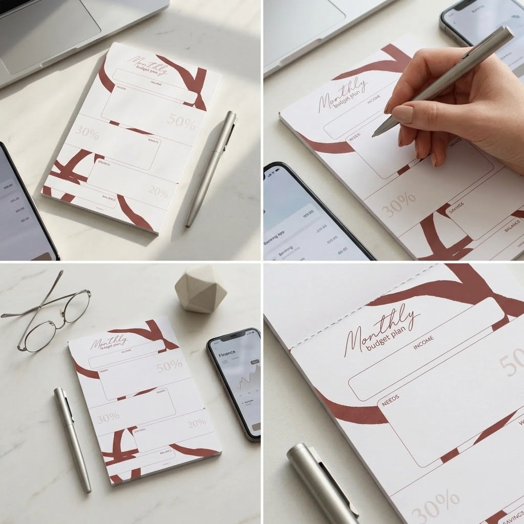 Monthly budget planner