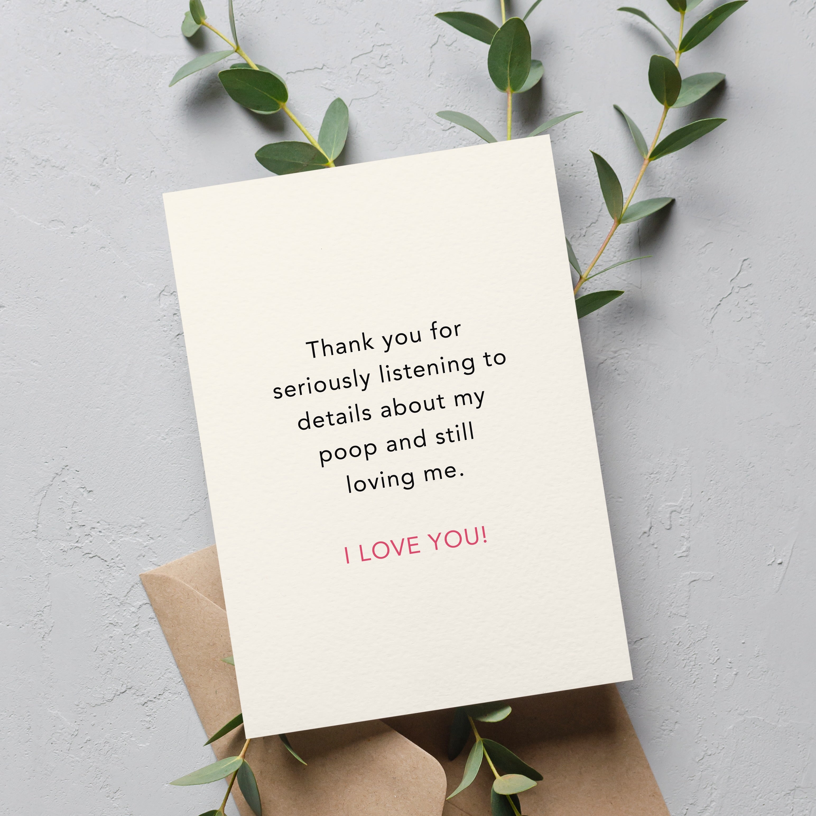 Thank you friend <br/> Greeting Card