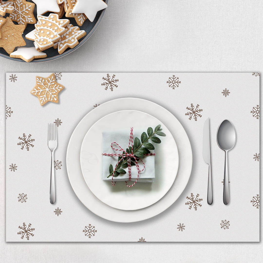 Snowflake Paper Tablemats <br/> Set of 50 - PAPER-IT