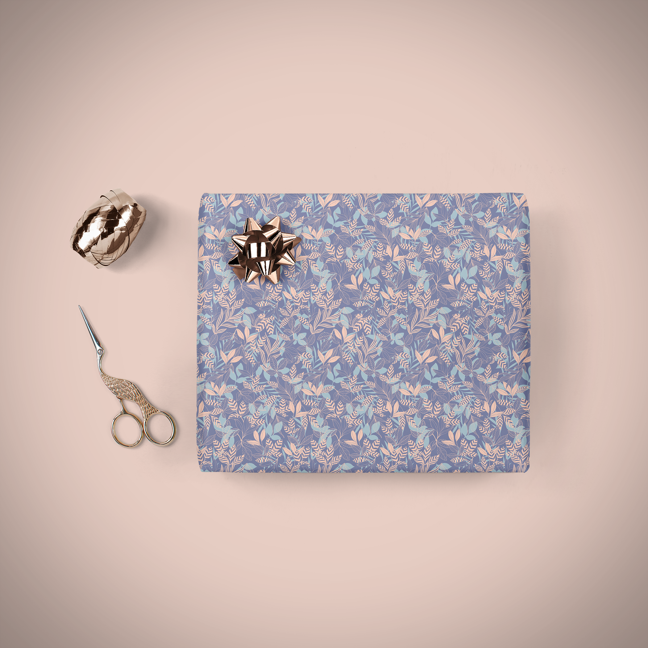 Bloom wrapping sheets+note cards<br/>(set of 5) - PAPER-IT