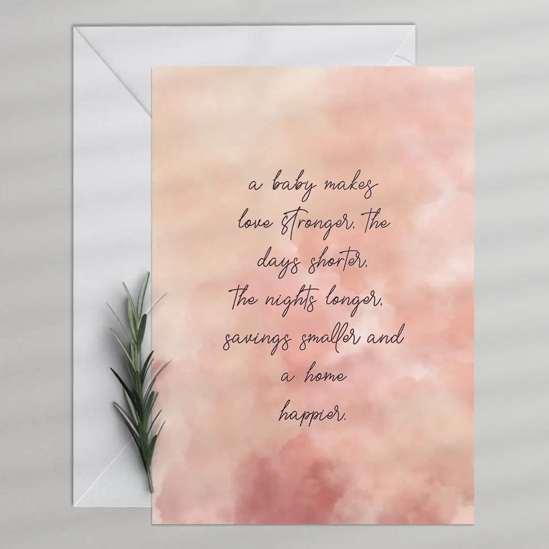 Happy home <br/> Greeting Card