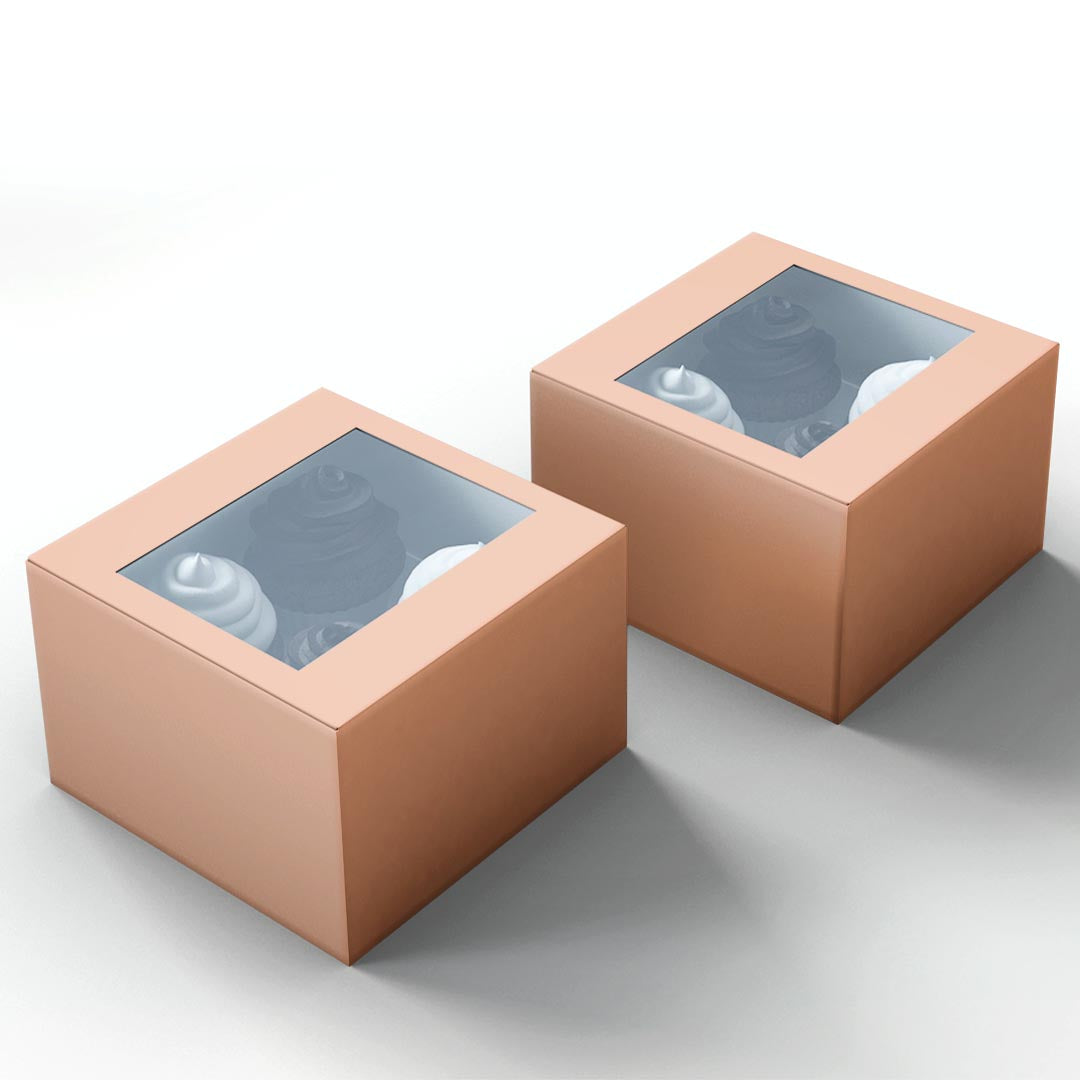 Peach 1 Kg Cake Box 10″X10″X5″
