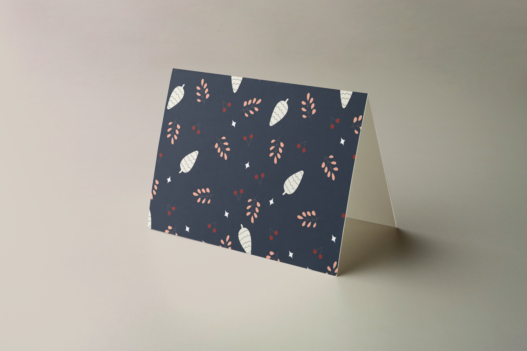 Christmas joy wrapping sheets+note cards<br/>(set of 5) - PAPER-IT