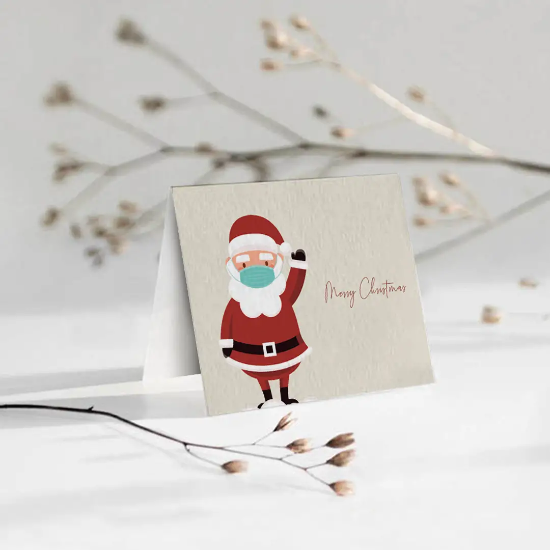 Santa cards (set of 5)