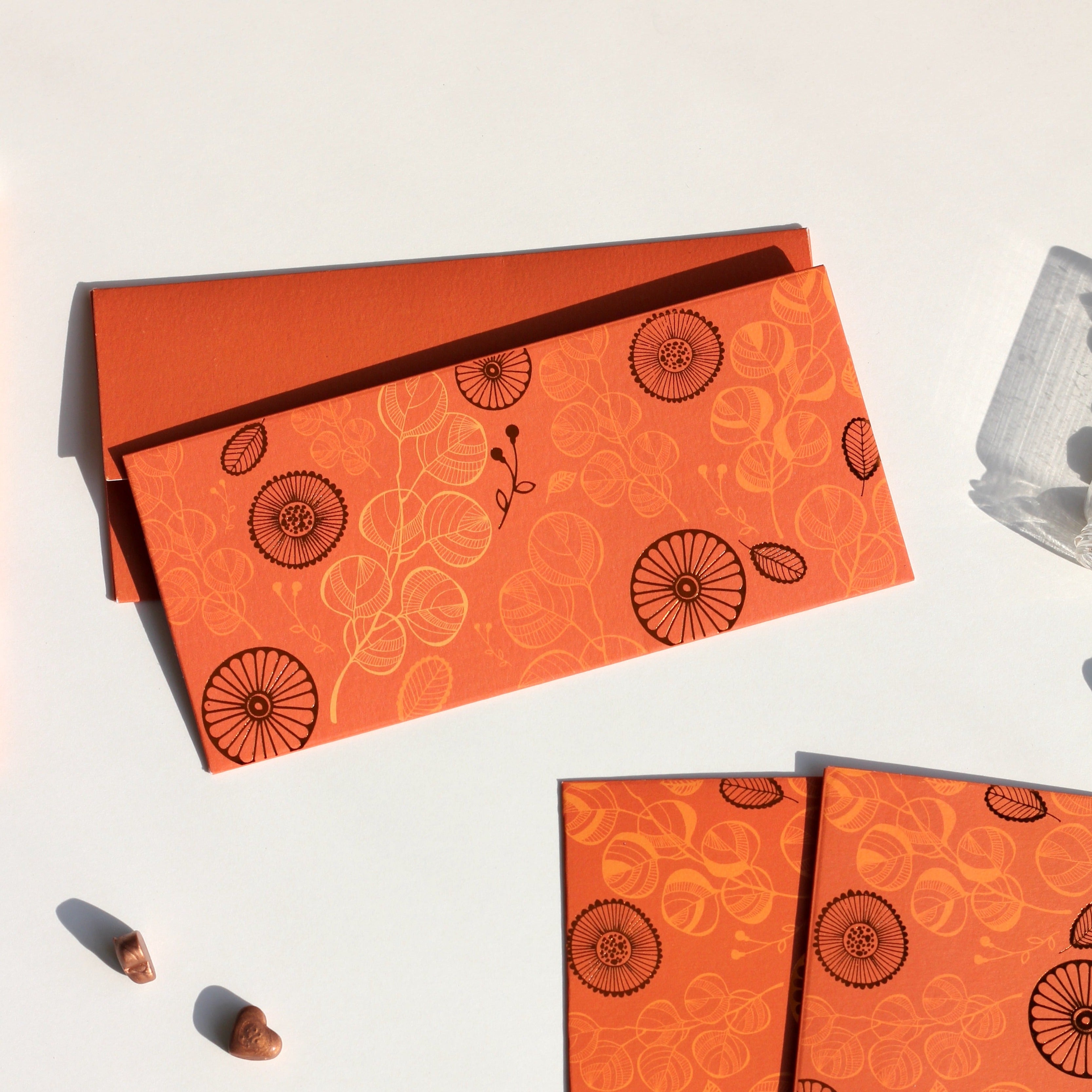 Sandstone money envelopes (foiling) set of 12