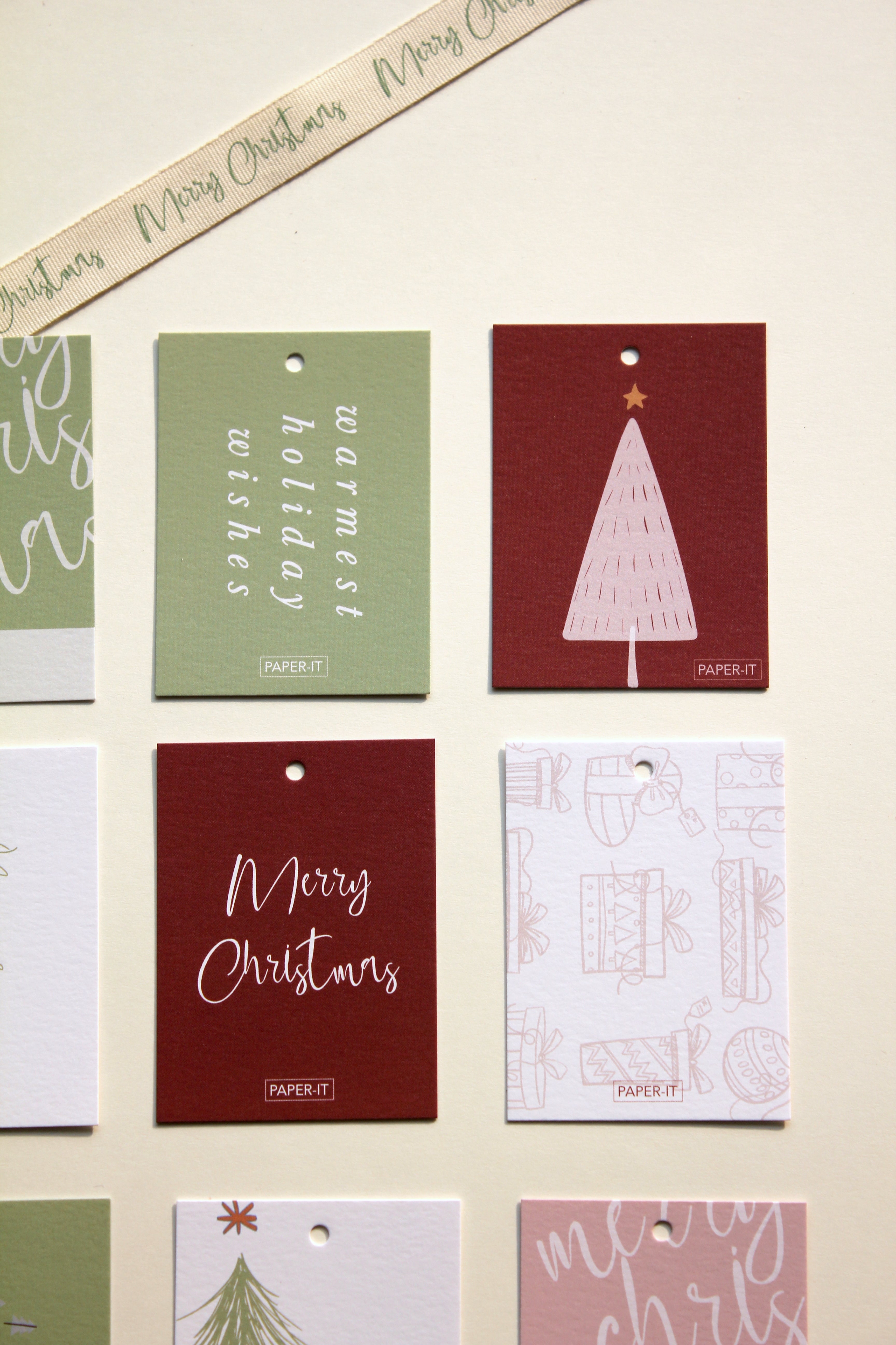 Christmas gift tags <br/> (set of 12)