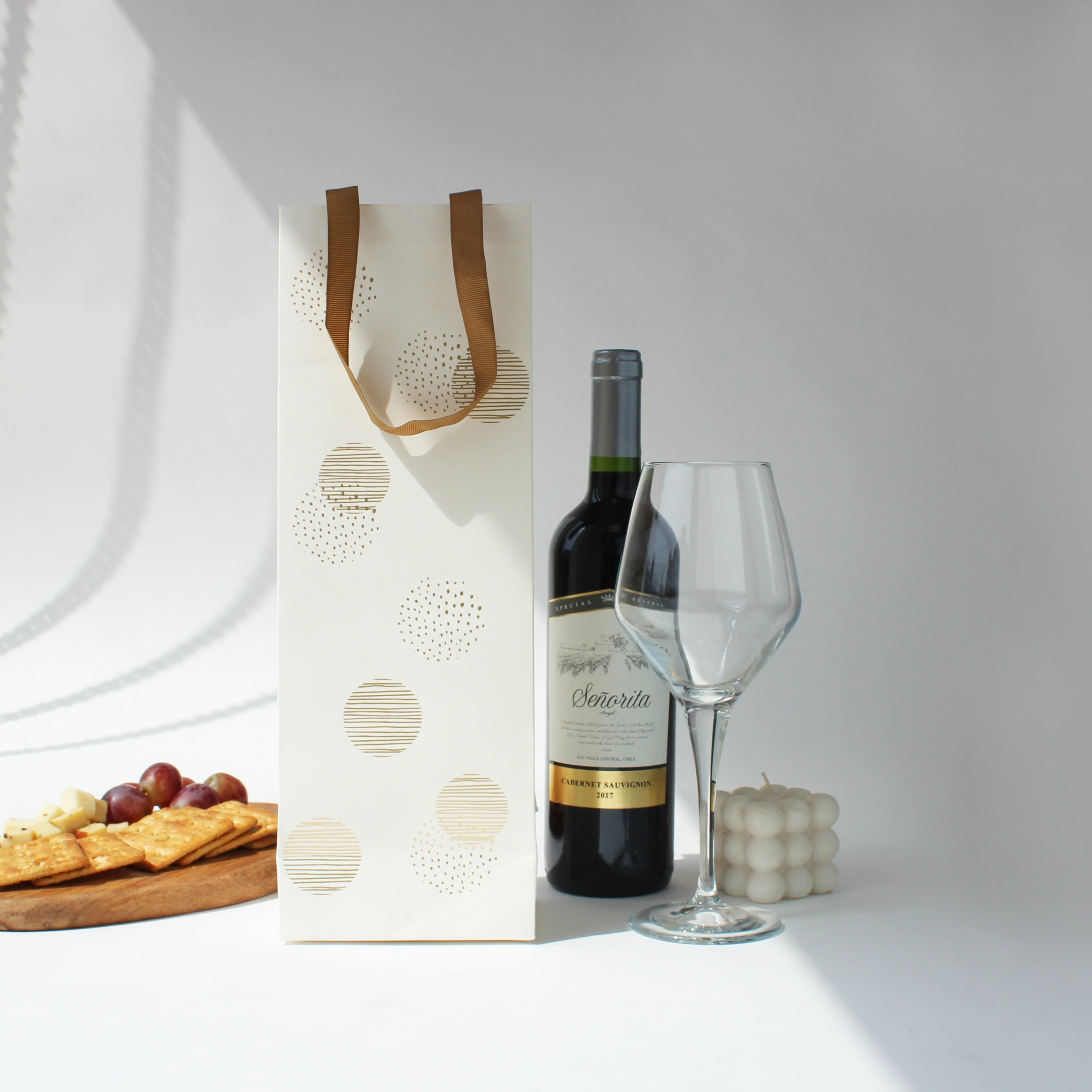White wine bags (foiling) <br/> (set of 6)