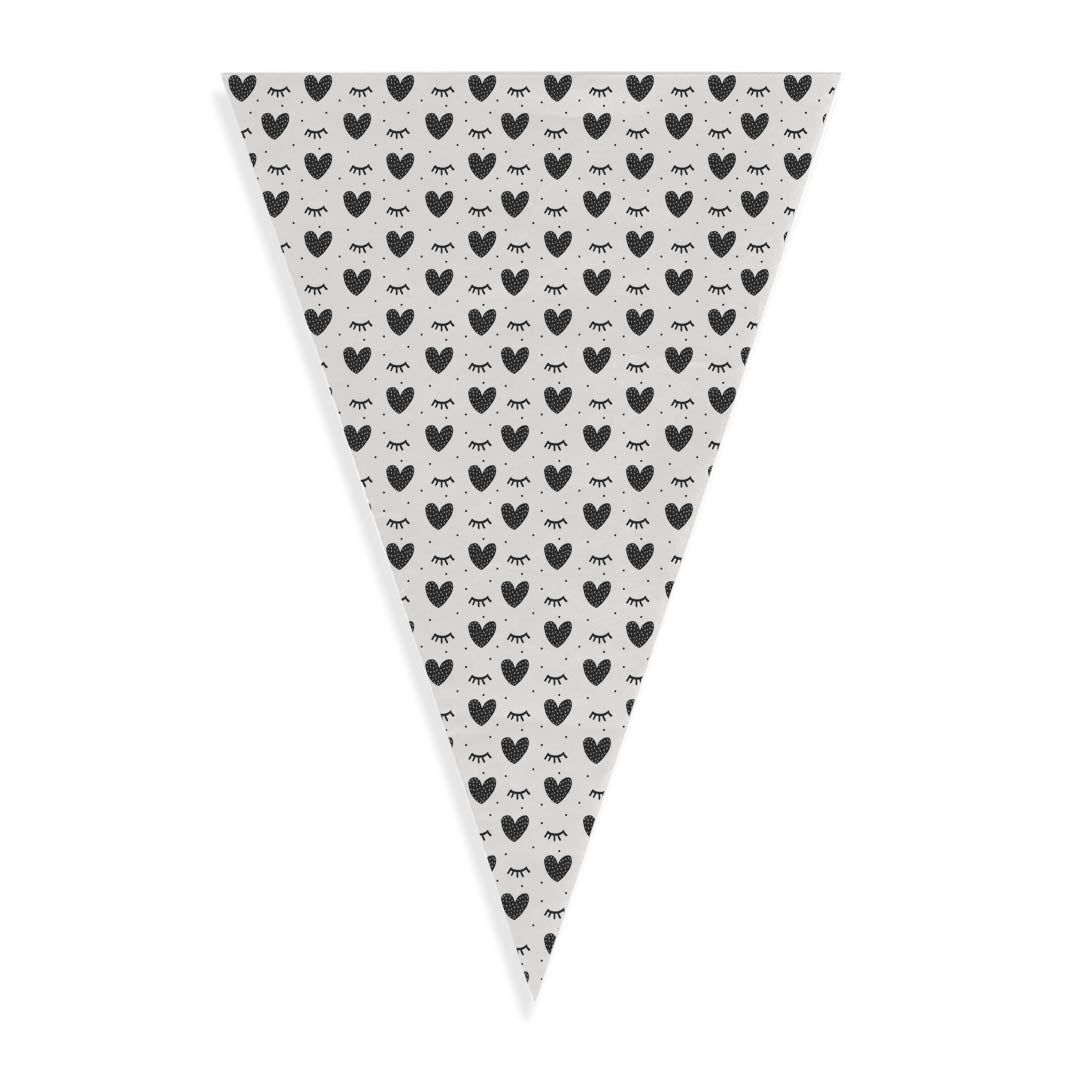 White cone treat bags <br/> (Set of 12)