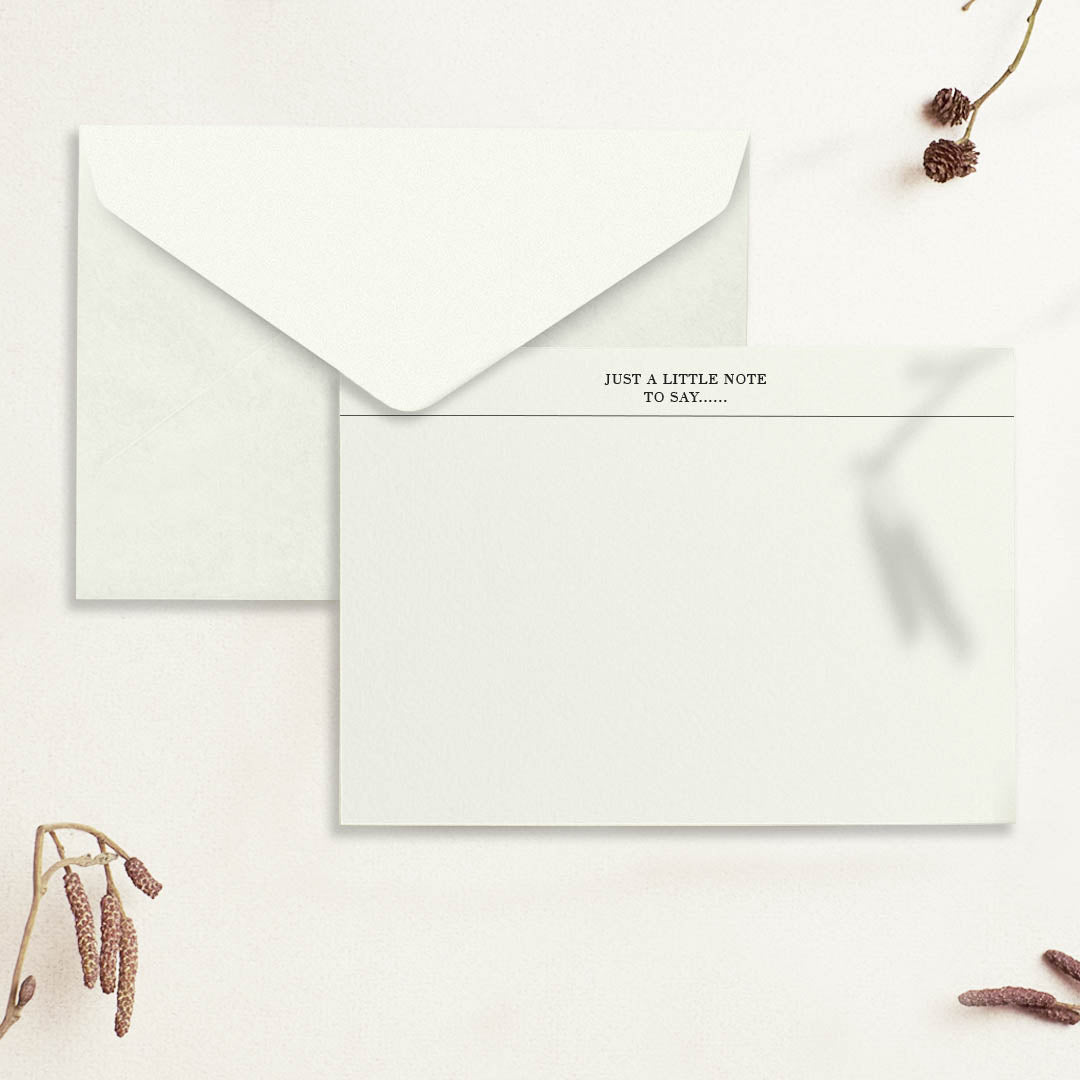 Just a little note cards <br/> set of 5